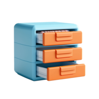 storage drawers isolated on background with png