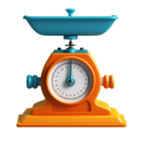 vintage scales isolated on background with png