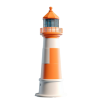 lighthouse isolated on background with png