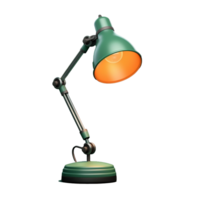 lampe pour bureau isolé sur Contexte avec génératif ai png