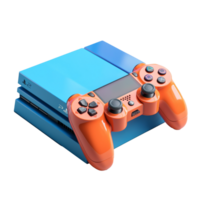 Game controller or game console isolated on background with png