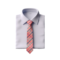 shirt and tie isolated on background with png