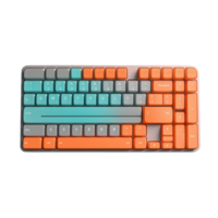 sem fio teclado isolado em fundo com generativo ai png