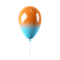 ballong isolerat på bakgrund med generativ ai png