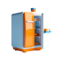 fridge isolated on background with png