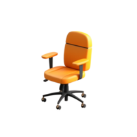 office chair isolated on background with png