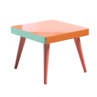 bedside table isolated on background with png