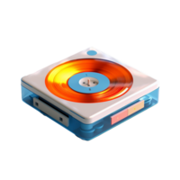 compact disc player isolated on background with png