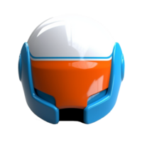 capacete isolado em fundo com generativo ai png