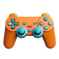 Game controller or game console isolated on background with png