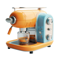 coffee machine isolated on background with png