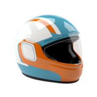 capacete isolado em fundo com generativo ai png