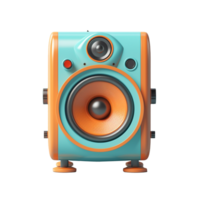 loudspeaker isolated on background with png