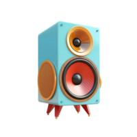 loudspeaker isolated on background with png