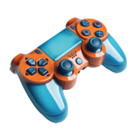 Game controller or game console isolated on background with png