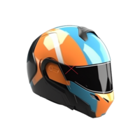 capacete isolado em fundo com generativo ai png