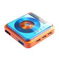 compact disc player isolated on background with png