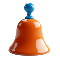 bell isolated on background with png