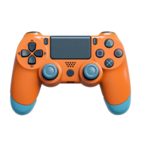 Game controller or game console isolated on background with png