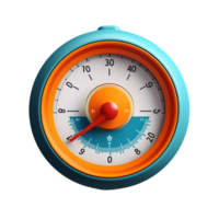 speedometer isolated on background with png