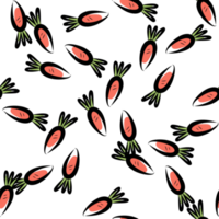 Carrots seamless pattern png