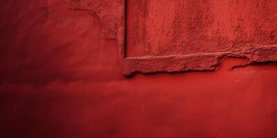 Close up of red wall photo