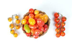 Fresh Colourful Tomato photo