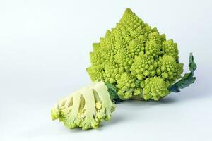 Green Romanesco broccoli photo