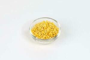 yellow moong mung dal lentil pulse bean photo