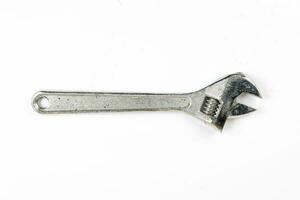 Rustic old used tools hammer wrench screwdriver nose plyers photo