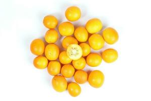 Kumquat ripe juicy photo