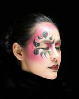 Asian Woman Fashion Makeup photo