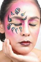 Asian Woman Fashion Makeup photo