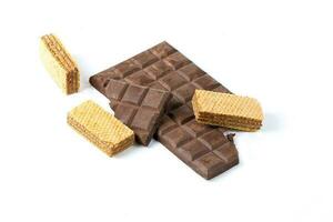 Wafer Biscuit Dark Chocolate photo