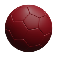 röd fotboll boll png