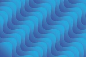 Fluid Wave  Blue Abstract Background vector