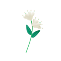 fleur 3d illustration png