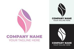 Feminim logo collection and business. Premium Pro Vector