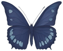 aquarelle papillon isolé. génératif ai png