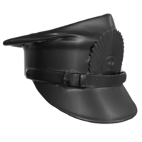 3D Rendering Of Police Hat png