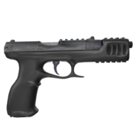 pistola aislada en transparente png