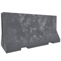3d Rendering Of Stone Barrier png