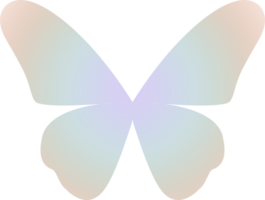 y2k Gradient Schmetterling png