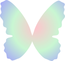 y2k Gradient Schmetterling png