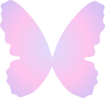 y2k gradient butterfly png