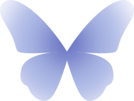 y2k Gradient Schmetterling png