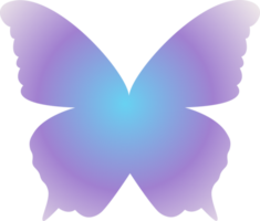 y2k Gradient Schmetterling png