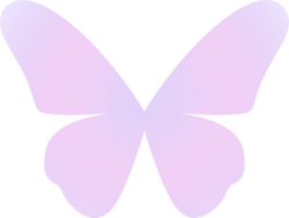 y2k Gradient Schmetterling png