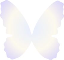 y2k gradient butterfly png