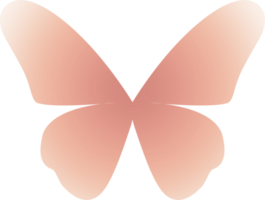 y2k gradient butterfly png